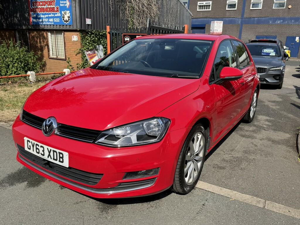 Volkswagen Golf 2.0 Tdi Bluemotion Tech Gt Red #3