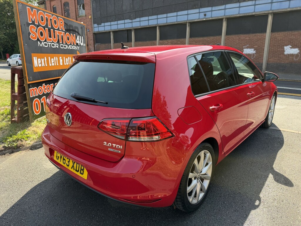 Volkswagen Golf 2.0 Tdi Bluemotion Tech Gt Red #2
