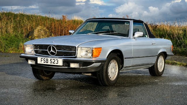 Mercedes-Benz SL Class 1984 2.7 280 Sl 185 Bhp FSB523 Blue #3