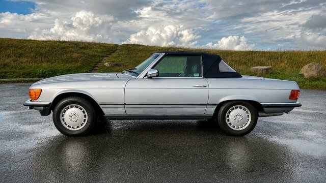 Mercedes-Benz SL Class 1984 2.7 280 Sl 185 Bhp FSB523 Blue #6