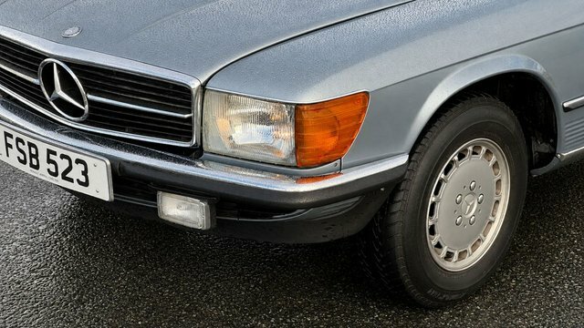 Mercedes-Benz SL Class 1984 2.7 280 Sl 185 Bhp FSB523 Blue #4