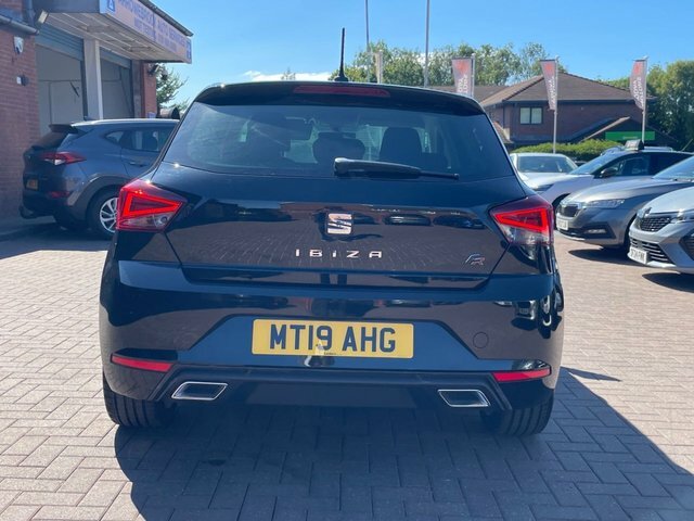 Seat Ibiza 2019 1.0 Tsi Fr Hatchback Euro 6 Black #4
