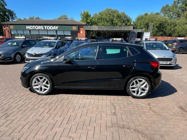 Seat Ibiza 2019 1.0 Tsi Fr Hatchback Euro 6 Black #3
