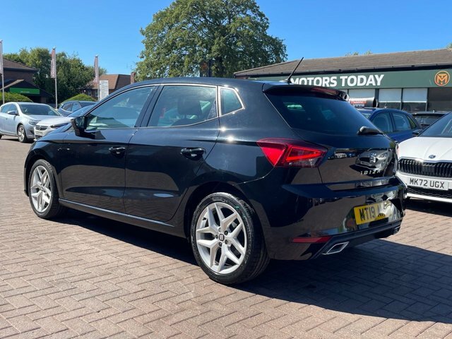 Seat Ibiza 2019 1.0 Tsi Fr Hatchback Euro 6 Black #5