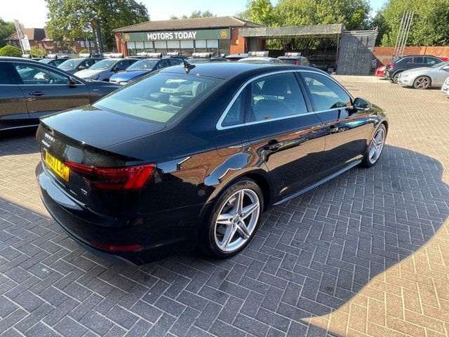 Audi A4 Saloon 2.0 Tdi S Line S Tronic Euro 6 Ss 2 Black #14