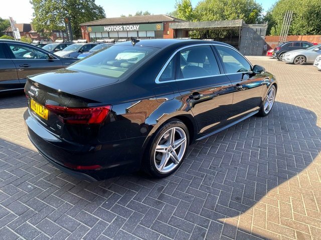 Audi A4 Saloon 2.0 Tdi S Line S Tronic Euro 6 Ss 2 Black #15