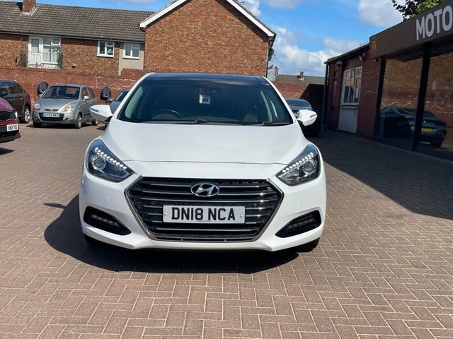 Hyundai I40 2018 1.7 Crdi Blue Drive Premium Saloon White #6