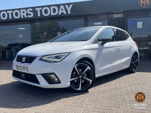 Seat Ibiza 2023 1.0 Tsi Fr Sport Hatchback White