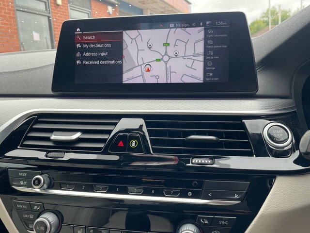 BMW 5 Series 2020 2.0 520D Mht M Sport Saloon Hybrid Black #3