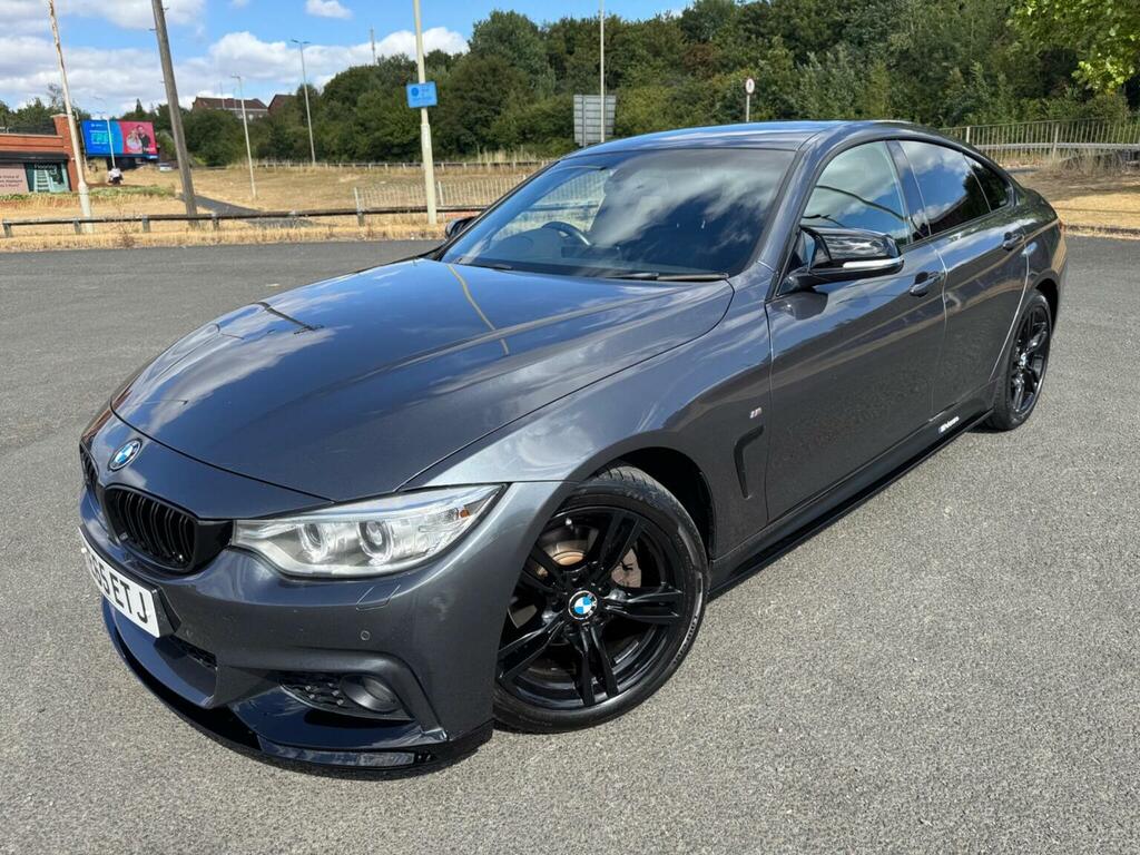 BMW 4 Series Gran Coupe 2.0 420D M Sport Euro 6 Ss Grey #3