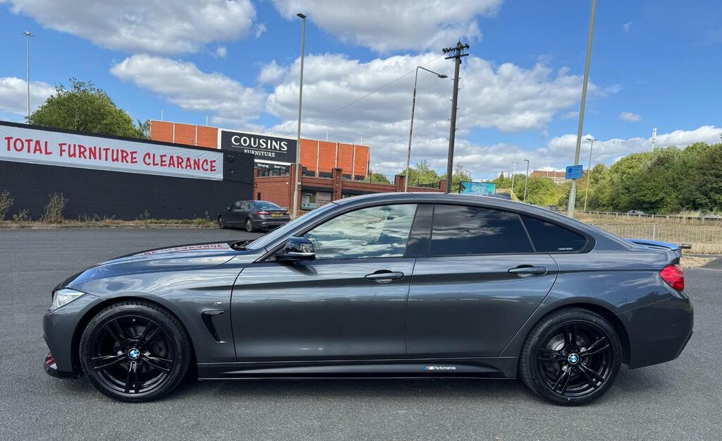BMW 4 Series Gran Coupe 430D M Sport Coupe Blue #8