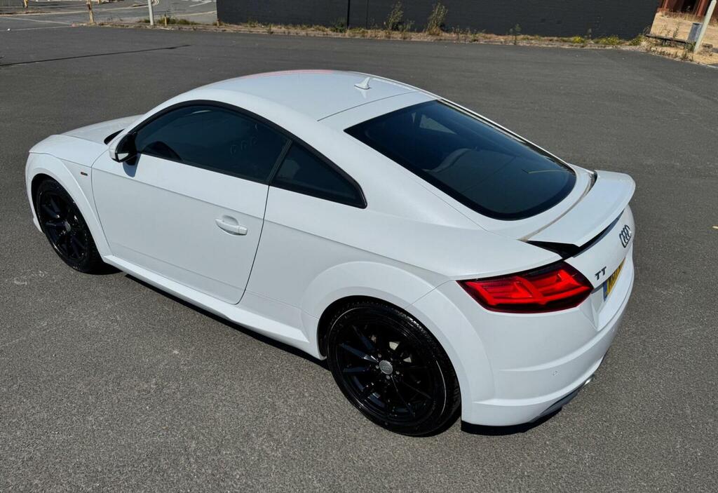Audi TT 1.8 Tfsi Sport S Tronic Euro 6 Ss White #2
