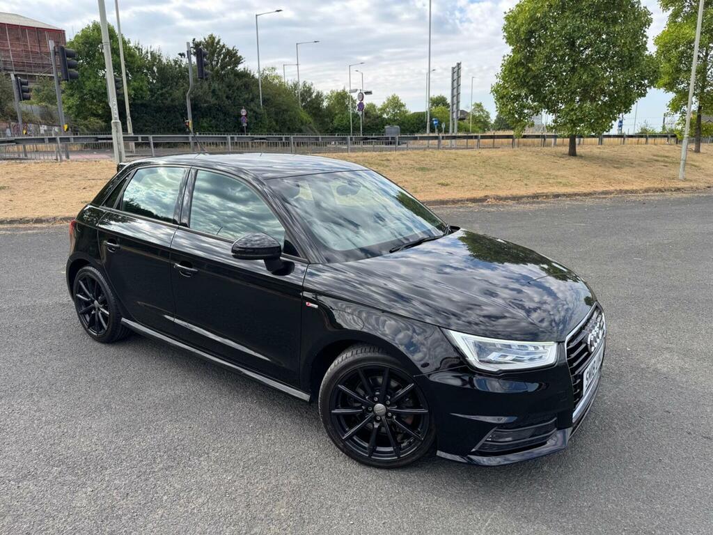 Audi A1 1.6 Tdi S Line Sportback Euro 6 Ss Nav Black