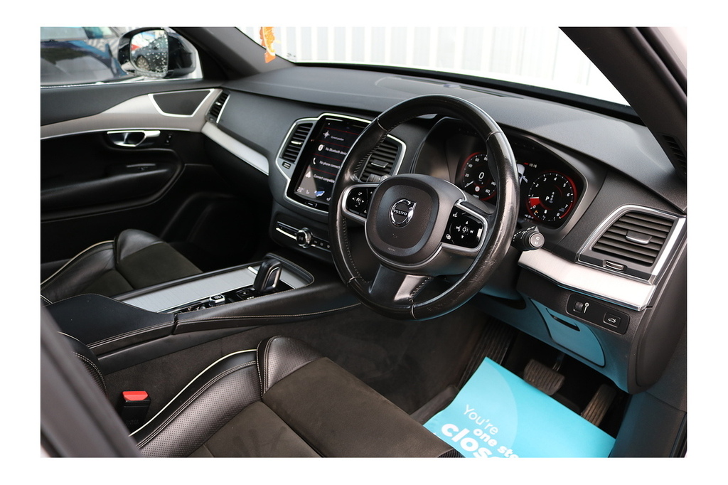 Volvo XC90 R-design T8 Awd 390 Hp Grey #11