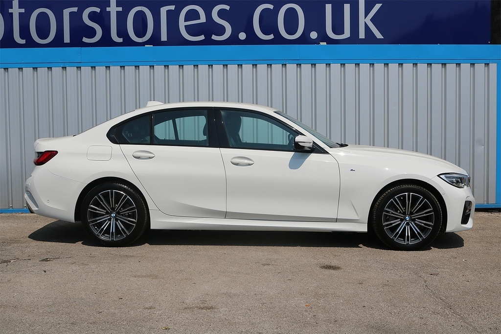BMW 3 Series 330E M Sport White #2