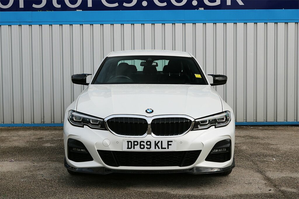 BMW 3 Series 330E M Sport White #2