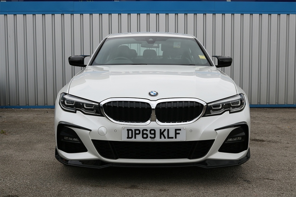 BMW 3 Series 330E M Sport White #3