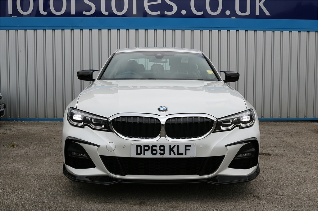 BMW 3 Series 330E M Sport White #4