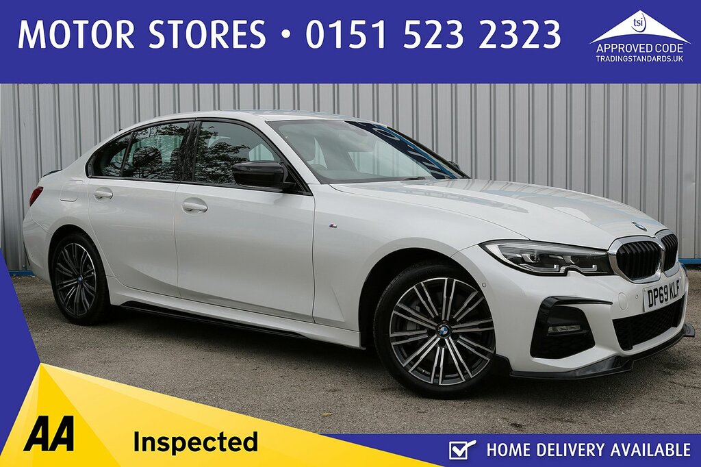 BMW 3 Series 330E M Sport White