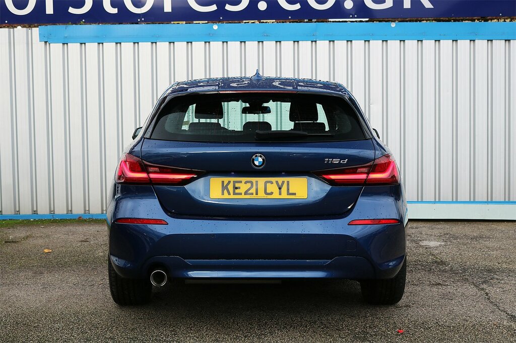 BMW 1 Series 116D Se Blue #3