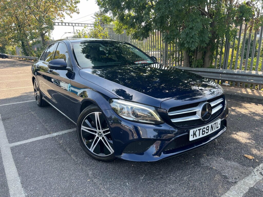 Mercedes-Benz C Class 2.0 C220d Sport Edition Premium Plus G-tronic E Blue
