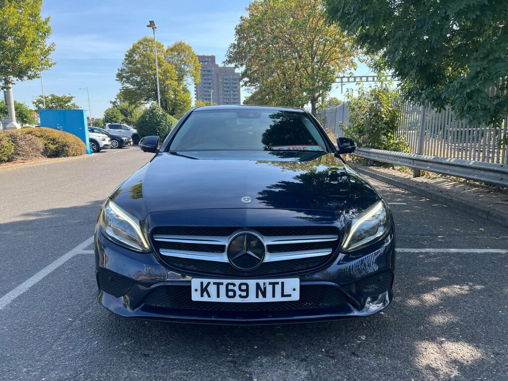 Mercedes-Benz C Class 2.0 C220d Sport Edition Premium Plus G-tronic E Blue #4