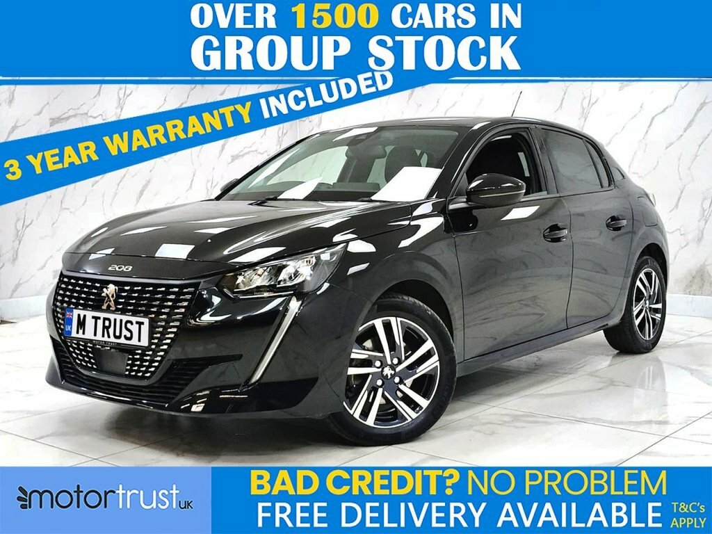 Peugeot 208 1L Allure Premium FH71LRN Black