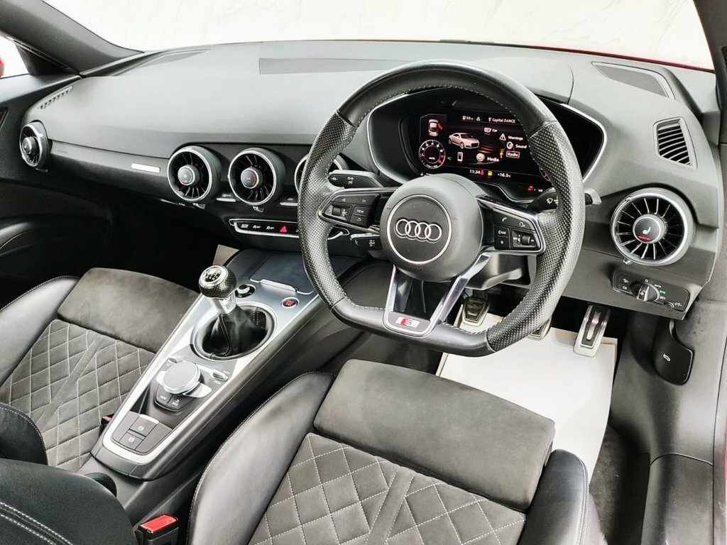Audi TT 2.0 Tfsi 40 S Line Coupe S Tronic Euro White #25