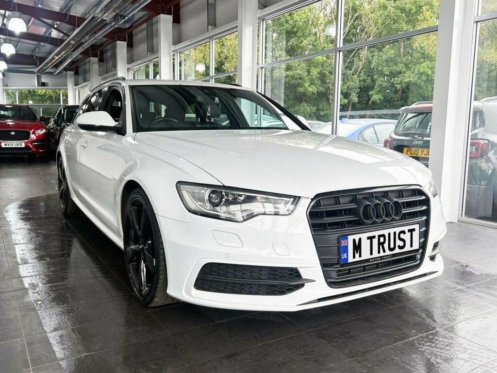 Audi A6 Avant Avant Tdi S Line Black Edition White #2
