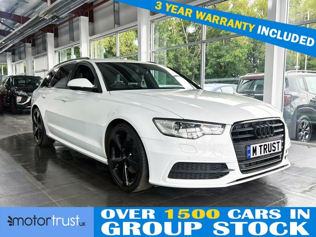 Audi A6 Avant Avant Tdi S Line Black Edition White