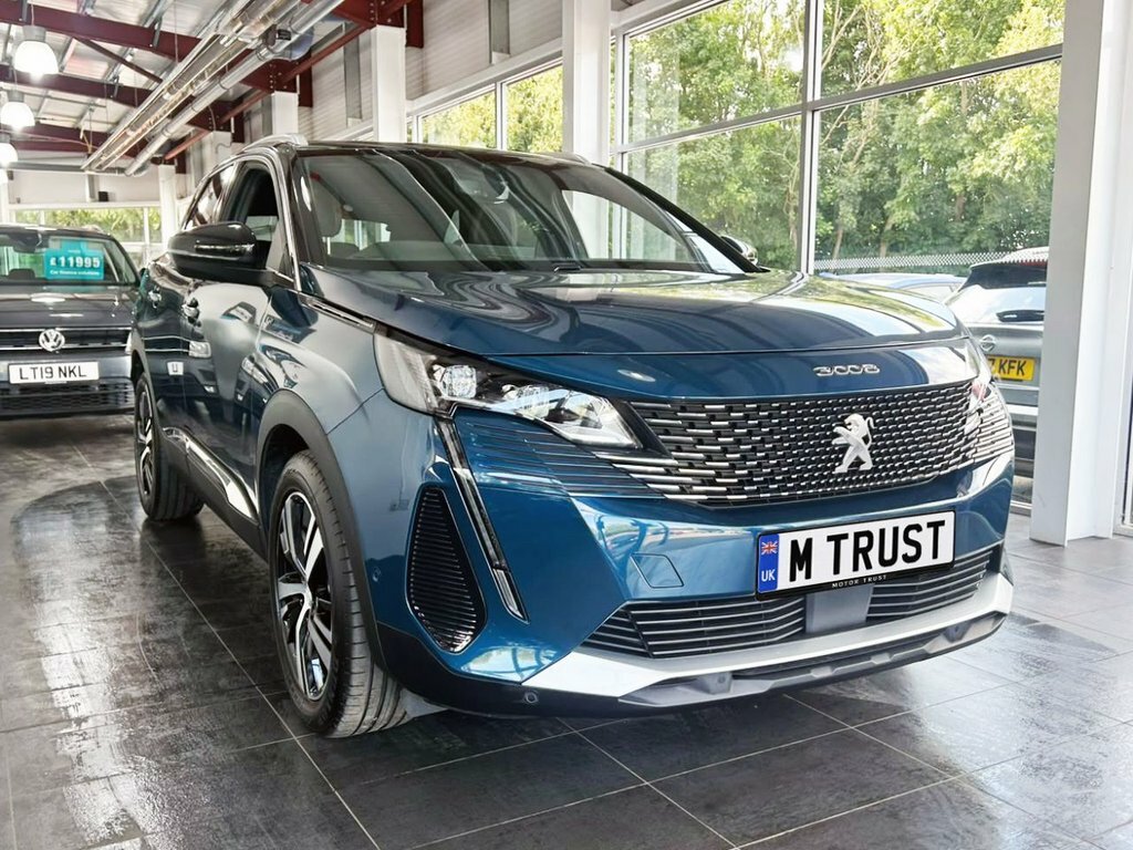 Peugeot 3008 1.2L Gt KE73ZPH Blue #2
