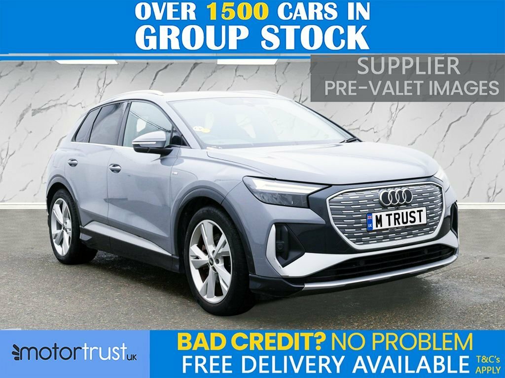 Audi Q4 E Tron Suv Grey