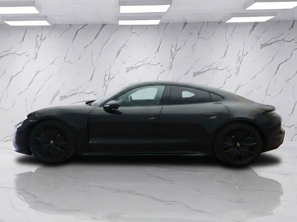 Porsche Taycan Saloon Black #6