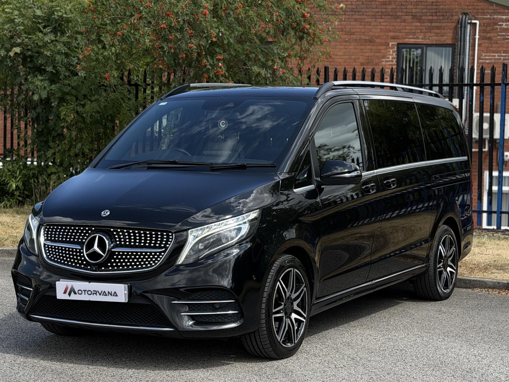 Mercedes-Benz V Class 2.2 Amg Line G-tronic Euro 6 Ss 8 Seat Lwb Black #3