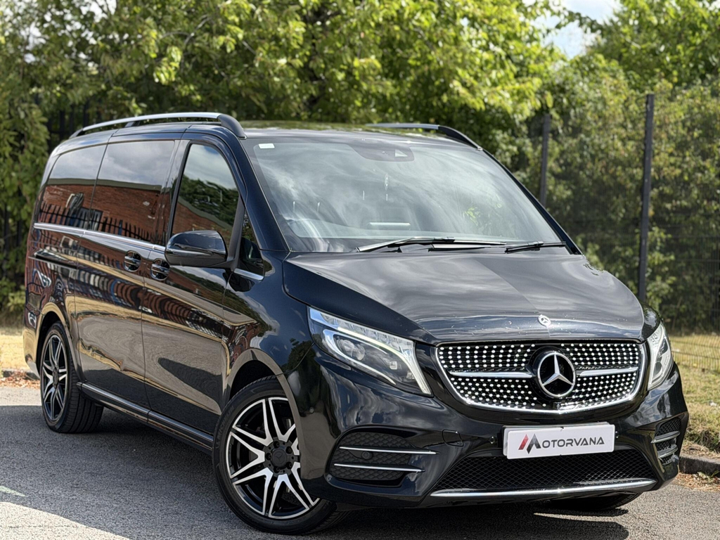 Mercedes-Benz V Class 2.2 Amg Line G-tronic Euro 6 Ss 8 Seat Lwb Black