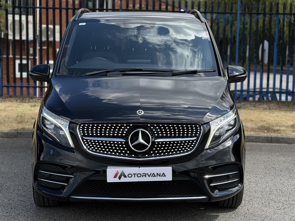 Mercedes-Benz V Class 2.2 Amg Line G-tronic Euro 6 Ss 8 Seat Lwb Black #2