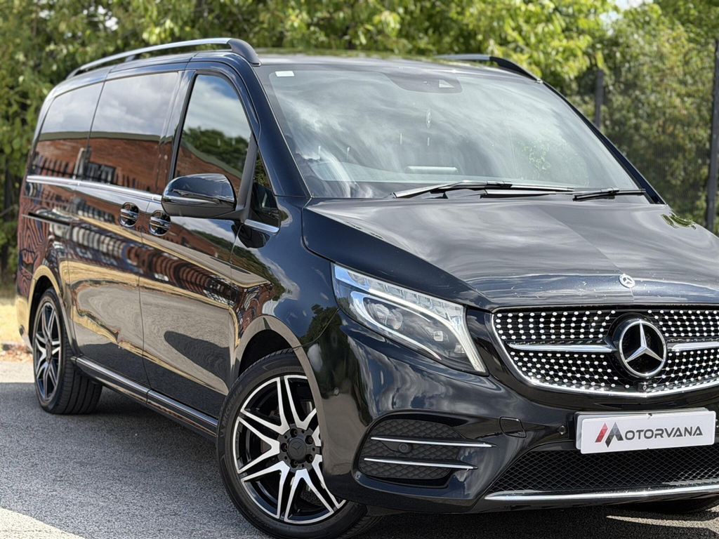Mercedes-Benz V Class 2.2 Amg Line G-tronic Euro 6 Ss 8 Seat Lwb Black #6