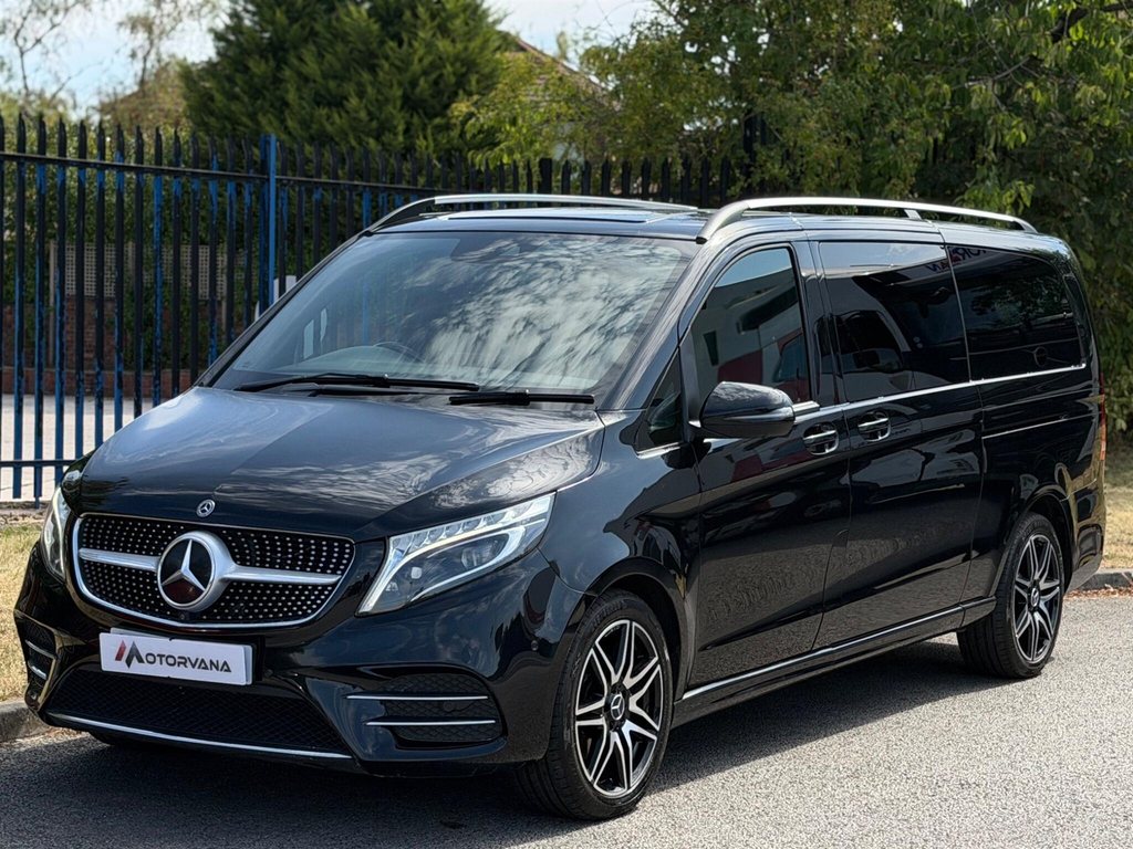 Mercedes-Benz V Class Mpv 2.0 V300d Amg Line G-tronic Euro 6 Ss Black #8