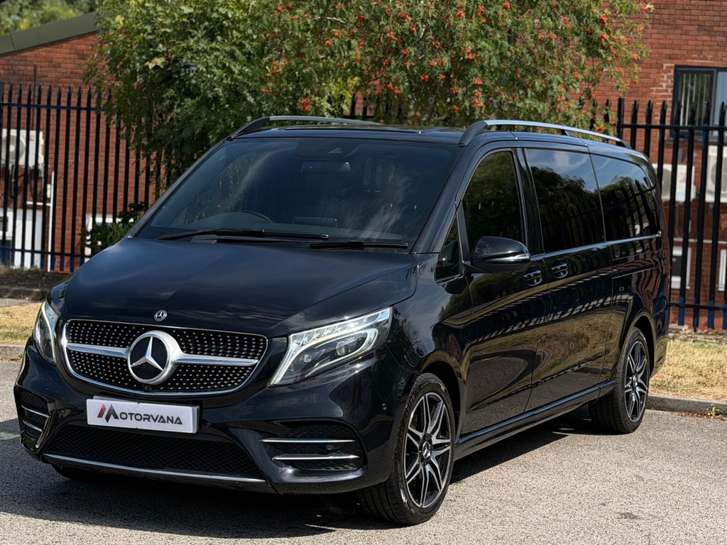 Mercedes-Benz V Class 2.0 Amg Line G-tronic Euro 6 Ss Xlwb Black #3