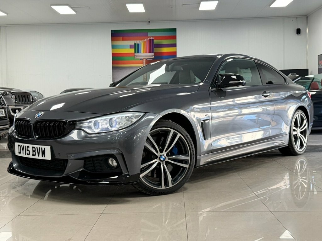 BMW 4 Series Gran Coupe 3L M Sport DY15BVW Grey