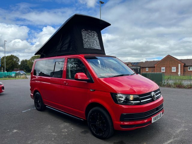 Volkswagen Transporter 2.0 Bitdi T30 Bluemotion Tech Edition Fwd Swb Euro VA19VJD Red
