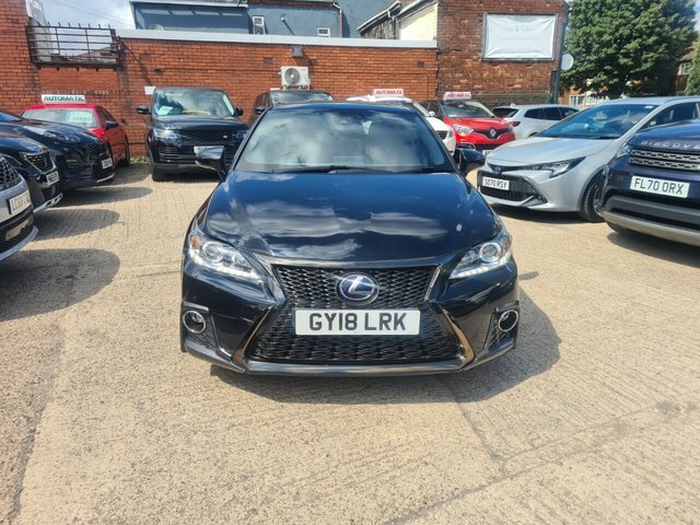 Lexus CT 1.8 200H F Sport Hatchback Hybrid Cvt E Black #2