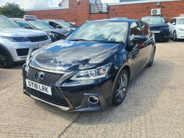 Lexus CT 1.8 200H F Sport Hatchback Hybrid Cvt E Black #3