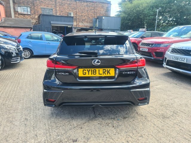 Lexus CT 1.8 200H F Sport Hatchback Hybrid Cvt E Black #5