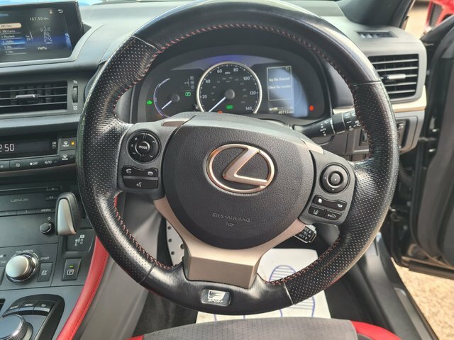 Lexus CT 1.8 200H Premier Cvt Euro 6 Ss White #21