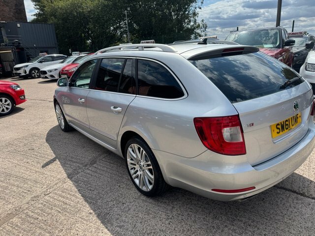 Skoda Superb 2.0 Tdi Elegance Estate Dsg Euro 5 170 Silver #6