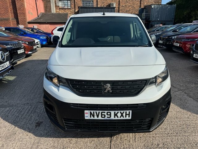 Peugeot Partner 1.5 Bluehdi 1000 Professional Standard Panel Van 5 White #2