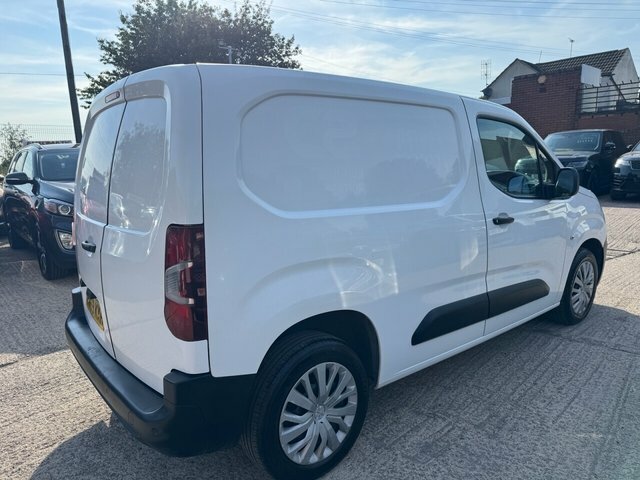 Peugeot Partner 1.5 Bluehdi 1000 Professional Standard Panel Van 5 White #4