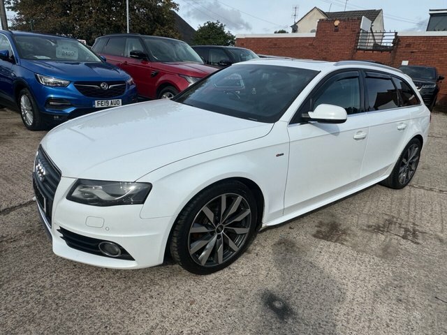 Audi A4 Avant 2.0 Tdi Executive S Line Estate Multitr White #3