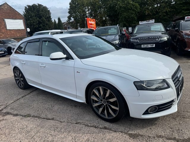 Audi A4 Avant 2.0 Tdi Executive S Line Estate Multitr White
